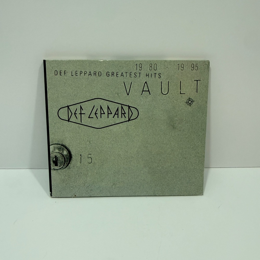 Def Leppard Vault Greatest Hits 1980-1995 CD Album Grey Good Digipak Rock